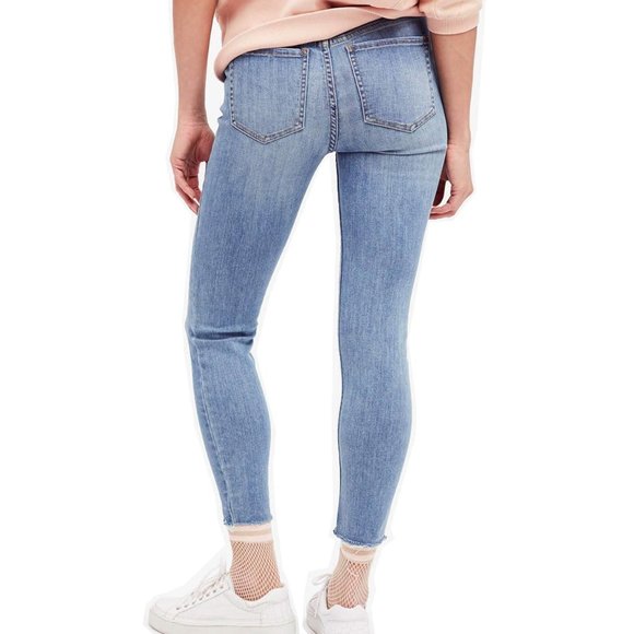 Free People Reagan Raw Hem Jeans - Picture 2 of 12